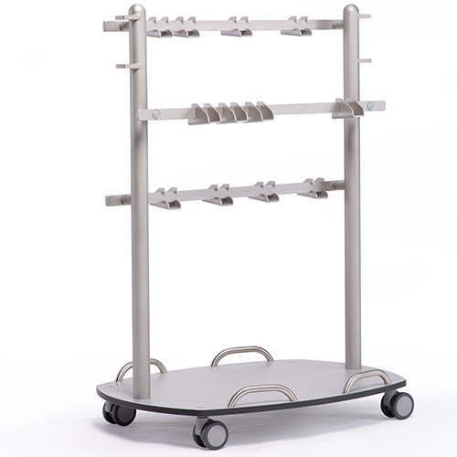 Carrello per accessori per la sala operatoria